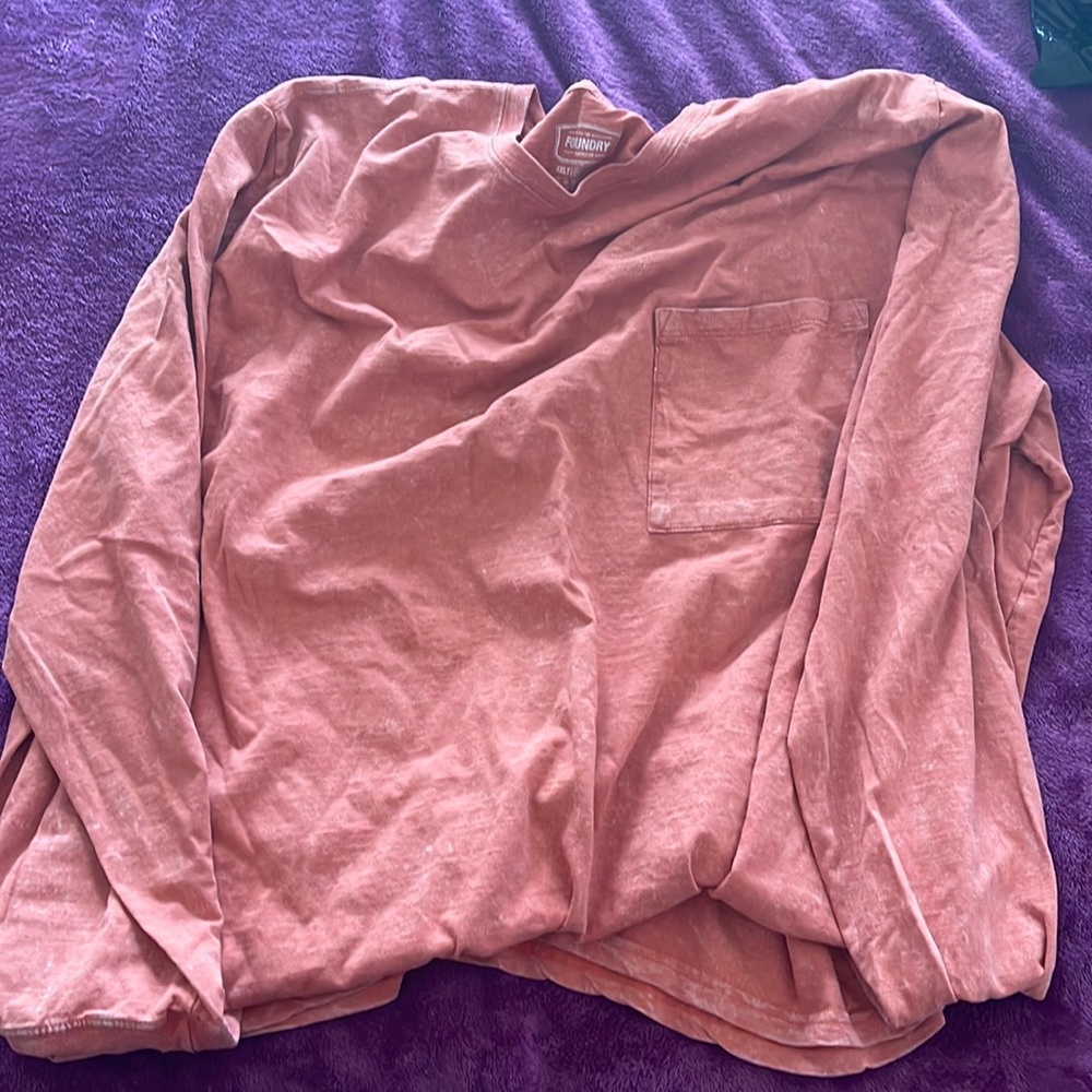 Long sleeve foundry shirt